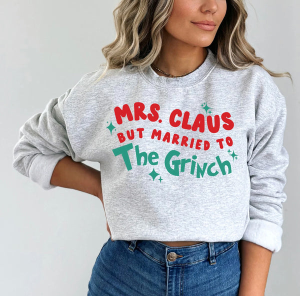 Married to Grinch Sweatshirt